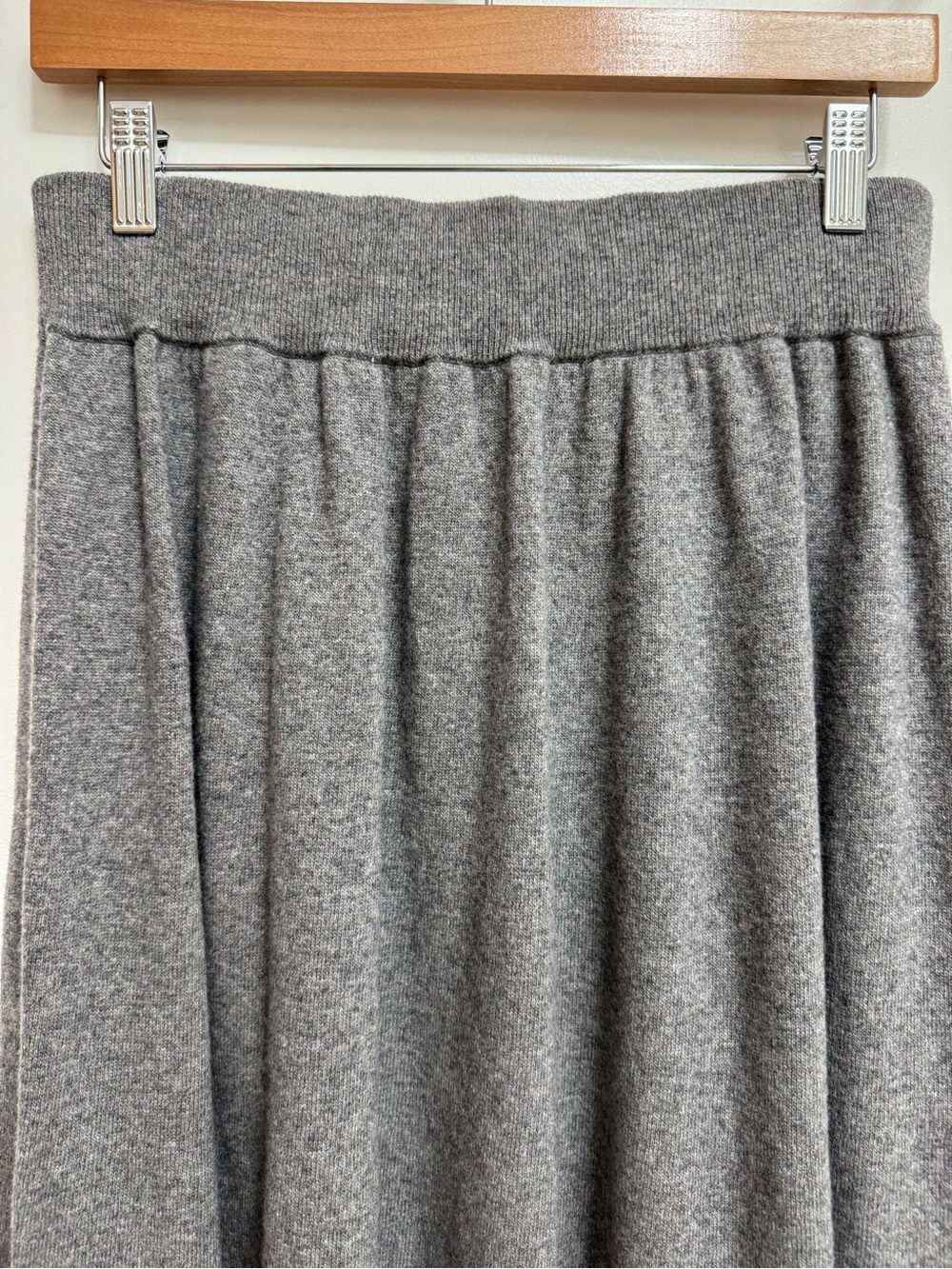 Lafayette 148 Wool Cashmere Full Circle Midi Skirt Preppy Old Money Quiet Luxury - Picture 7 of 11